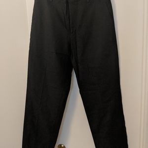 Men's Dockers Black Flat Front Dress Pants